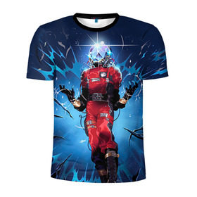 Мужская футболка 3D спортивная с принтом Prey 4 в Белгороде, 100% полиэстер с улучшенными характеристиками | приталенный силуэт, круглая горловина, широкие плечи, сужается к линии бедра | Тематика изображения на принте: prey | космос | прей | прэй