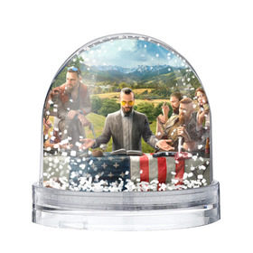 Снежный шар с принтом Far Cry 5 в Белгороде, Пластик | Изображение внутри шара печатается на глянцевой фотобумаге с двух сторон | farcry | фар край | фаркрай