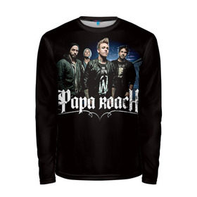 Мужской лонгслив 3D с принтом Paparoach 10 в Белгороде, 100% полиэстер | длинные рукава, круглый вырез горловины, полуприлегающий силуэт | Тематика изображения на принте: papa | papa roach | roach | альтернативный | группа | джекоби шэддикс | джерри хортон | метал | ню | нюметал | палермо | папа | папароач | папароч | роач | рок | роч | рэп | хард | хардрок | эсперанс