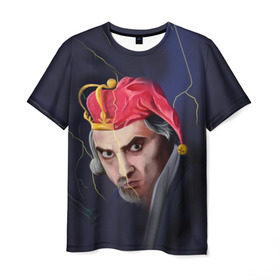 Мужская футболка 3D с принтом Горшенёв в Белгороде, 100% полиэфир | прямой крой, круглый вырез горловины, длина до линии бедер | горшек | горшок | киш | король и шут
