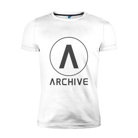 Мужская футболка премиум с принтом Archive в Белгороде, 92% хлопок, 8% лайкра | приталенный силуэт, круглый вырез ворота, длина до линии бедра, короткий рукав | 