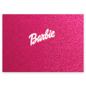 Поздравительная открытка с принтом Барби 7 в Белгороде, 100% бумага | плотность бумаги 280 г/м2, матовая, на обратной стороне линовка и место для марки
 | Тематика изображения на принте: barbie | барби | девочка | девушка | кукла
