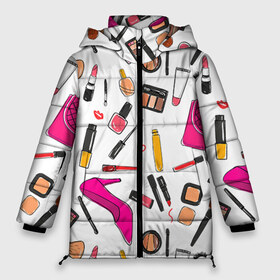 Женская зимняя куртка 3D с принтом Барби 9 в Белгороде, верх — 100% полиэстер; подкладка — 100% полиэстер; утеплитель — 100% полиэстер | длина ниже бедра, силуэт Оверсайз. Есть воротник-стойка, отстегивающийся капюшон и ветрозащитная планка. 

Боковые карманы с листочкой на кнопках и внутренний карман на молнии | barbie | барби | девочка | девушка | кукла