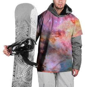 Накидка на куртку 3D с принтом Светящаяся туманность в Белгороде, 100% полиэстер |  | Тематика изображения на принте: m 42 | вселенная | галактика | звезды | космос | свет | туманность ориона | цвет