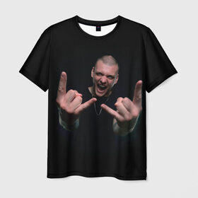 Мужская футболка 3D с принтом Тони Раут в Белгороде, 100% полиэфир | прямой крой, круглый вырез горловины, длина до линии бедер | антон раут | тони раут