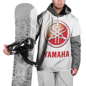 Накидка на куртку 3D с принтом Yamaha в Белгороде, 100% полиэстер |  | brand | car | japanese | logo | motorcycle | sign | yamaha | автомобиль | знак | логотип | марка | мотоцикл | ямаха | японская