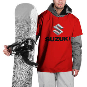Накидка на куртку 3D с принтом Suzuki в Белгороде, 100% полиэстер |  | Тематика изображения на принте: марка | машина | сузуки | япония