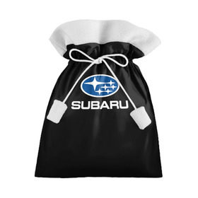 Подарочный 3D мешок с принтом Subaru в Белгороде, 100% полиэстер | Размер: 29*39 см | Тематика изображения на принте: subaru | автомобиль | марка | машина | субару