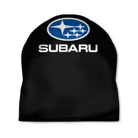 Шапка 3D с принтом Subaru в Белгороде, 100% полиэстер | универсальный размер, печать по всей поверхности изделия | subaru | автомобиль | марка | машина | субару