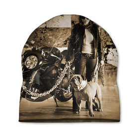 Шапка 3D с принтом Bulldog Yamaha в Белгороде, 100% полиэстер | универсальный размер, печать по всей поверхности изделия | brand | bulldog yamaha bt1100 bulldog | car | chain | dog | english | flag | girl | japanese | logo | motorcycle | sign | yamaha | автомобиль | английский | девушка | знак | логотип | марка | мотоцикл | собака | флаг | цепи | ямаха | японская