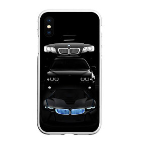 Чехол для iPhone XS Max матовый с принтом BMW в Белгороде, Силикон | Область печати: задняя сторона чехла, без боковых панелей | bmw | авто | бмв | магина | марка