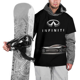 Накидка на куртку 3D с принтом Infiniti в Белгороде, 100% полиэстер |  | Тематика изображения на принте: авто | инфинити | марка | машина