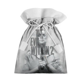 Подарочный 3D мешок с принтом The Evil Within 2 в Белгороде, 100% полиэстер | Размер: 29*39 см | Тематика изображения на принте: evil | horror | зло | игра | хоррор