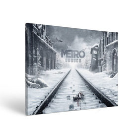 Холст прямоугольный с принтом METRO: Exodus в Белгороде, 100% ПВХ |  | horror | metro | metro 2033 | redux | игра | метро | хоррор