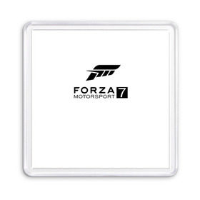 Магнит 55*55 с принтом FORZA 7 в Белгороде, Пластик | Размер: 65*65 мм; Размер печати: 55*55 мм | car | crew | dirt | flatout | grid | need | nfs | race | speed | гонки | машина | скорость