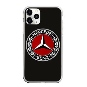 Чехол для iPhone 11 Pro Max матовый с принтом Mercedes-Benz в Белгороде, Силикон |  | car | germany | logo | make | mercedes benz | автомобиль | германия | логотип | марка | мерседес бенц