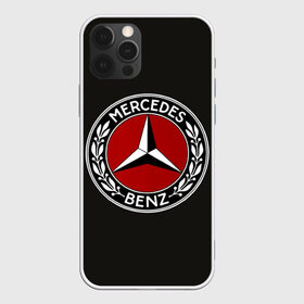 Чехол для iPhone 12 Pro Max с принтом Mercedes-Benz в Белгороде, Силикон |  | Тематика изображения на принте: car | germany | logo | make | mercedes benz | автомобиль | германия | логотип | марка | мерседес бенц