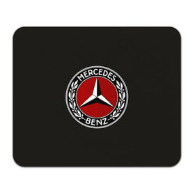 Коврик прямоугольный с принтом Mercedes-Benz в Белгороде, натуральный каучук | размер 230 х 185 мм; запечатка лицевой стороны | car | germany | logo | make | mercedes benz | автомобиль | германия | логотип | марка | мерседес бенц