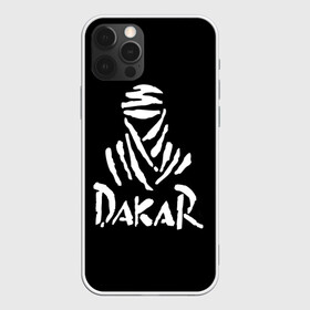 Чехол для iPhone 12 Pro с принтом Dakar в Белгороде, силикон | область печати: задняя сторона чехла, без боковых панелей | Тематика изображения на принте: dakar | desert | logo | race | rally | sign | гонки | дакар | знак | логотип | пустыня | ралли