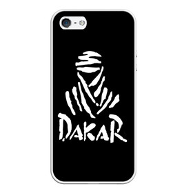 Чехол для iPhone 5/5S матовый с принтом Dakar в Белгороде, Силикон | Область печати: задняя сторона чехла, без боковых панелей | dakar | desert | logo | race | rally | sign | гонки | дакар | знак | логотип | пустыня | ралли
