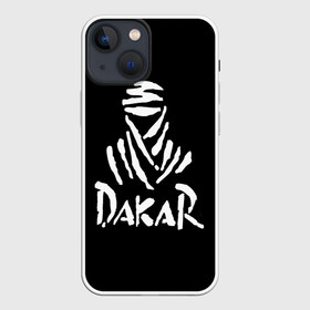 Чехол для iPhone 13 mini с принтом Dakar в Белгороде,  |  | Тематика изображения на принте: dakar | desert | logo | race | rally | sign | гонки | дакар | знак | логотип | пустыня | ралли