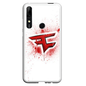 Чехол для Honor P Smart Z с принтом csgo - FaZe clan (White collection) в Белгороде, Силикон | Область печати: задняя сторона чехла, без боковых панелей | Тематика изображения на принте: cs go | faze | white | кс го | фейз