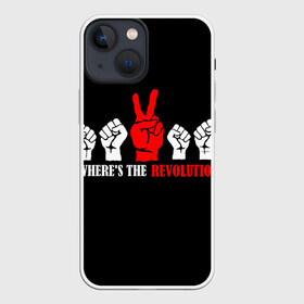 Чехол для iPhone 13 mini с принтом DM: Wheres the revolution в Белгороде,  |  | depeche mode