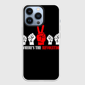 Чехол для iPhone 13 Pro с принтом DM: Wheres the revolution в Белгороде,  |  | Тематика изображения на принте: depeche mode