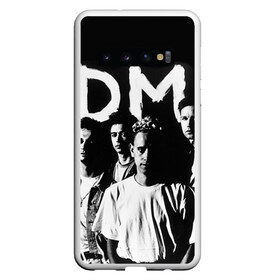 Чехол для Samsung Galaxy S10 с принтом Depeche mode в Белгороде, Силикон | Область печати: задняя сторона чехла, без боковых панелей | Тематика изображения на принте: альтернативный рок | вестник моды | винс кларк | депеш мод | депешмод | дэйв гаан | индастриал рок | мартин гор | синти поп | электроник рок | энди флетчер