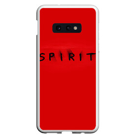 Чехол для Samsung S10E с принтом DM Spirit в Белгороде, Силикон | Область печати: задняя сторона чехла, без боковых панелей | depeche mode