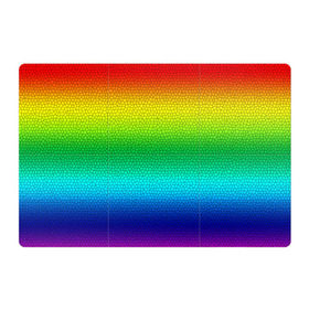 Магнитный плакат 3Х2 с принтом Радуга (Витражный Градиент) в Белгороде, Полимерный материал с магнитным слоем | 6 деталей размером 9*9 см | Тематика изображения на принте: gradient | rainbow | витраж | градиент | радуга