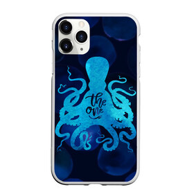 Чехол для iPhone 11 Pro матовый с принтом крутой осьминог в Белгороде, Силикон |  | Тематика изображения на принте: вода | море | океан | осьминог | подводный мир | рыбы