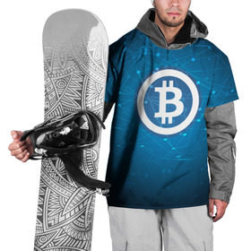 Накидка на куртку 3D с принтом Bitcoin Blue - Биткоин в Белгороде, 100% полиэстер |  | Тематика изображения на принте: bitcoin | ethereum | litecoin | биткоин | интернет | крипта | криптовалюта | лайткоин | майнинг | технологии | эфир