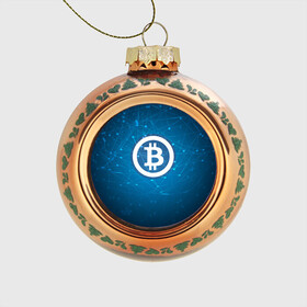 Стеклянный ёлочный шар с принтом Bitcoin Blue - Биткоин в Белгороде, Стекло | Диаметр: 80 мм | bitcoin | ethereum | litecoin | биткоин | интернет | крипта | криптовалюта | лайткоин | майнинг | технологии | эфир