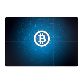 Магнитный плакат 3Х2 с принтом Bitcoin Blue - Биткоин в Белгороде, Полимерный материал с магнитным слоем | 6 деталей размером 9*9 см | Тематика изображения на принте: bitcoin | ethereum | litecoin | биткоин | интернет | крипта | криптовалюта | лайткоин | майнинг | технологии | эфир