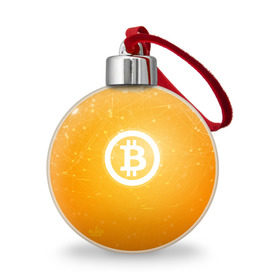 Ёлочный шар с принтом Bitcoin - Биткоин в Белгороде, Пластик | Диаметр: 77 мм | bitcoin | ethereum | litecoin | биткоин | интернет | крипта | криптовалюта | лайткоин | майнинг | технологии | эфир