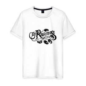 Мужская футболка хлопок с принтом The Rasmus в Белгороде, 100% хлопок | прямой крой, круглый вырез горловины, длина до линии бедер, слегка спущенное плечо. | rasmus | the rasmus | расмус