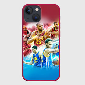 Чехол для iPhone 13 mini с принтом Golden State Warriors 7 в Белгороде,  |  | draymond green | golden state warriors | klay thompson | nba | stephen curry | голден стэйт уорриорз | дрэймонд грин | клей томпсон | стефен карри