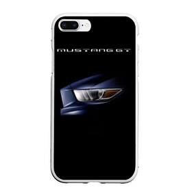Чехол для iPhone 7Plus/8 Plus матовый с принтом Ford Mustang GT 2 в Белгороде, Силикон | Область печати: задняя сторона чехла, без боковых панелей | Тематика изображения на принте: cobra | ford | gt | mustang | shelby