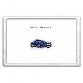 Магнит 45*70 с принтом Ford Mustang GT 3 в Белгороде, Пластик | Размер: 78*52 мм; Размер печати: 70*45 | ford | gt | mustang | shelby | мустанг | форд | шэлби