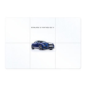 Магнитный плакат 3Х2 с принтом Ford Mustang GT 3 в Белгороде, Полимерный материал с магнитным слоем | 6 деталей размером 9*9 см | ford | gt | mustang | shelby | мустанг | форд | шэлби