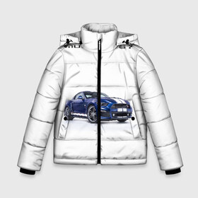 Зимняя куртка для мальчиков 3D с принтом Ford Mustang GT 3 в Белгороде, ткань верха — 100% полиэстер; подклад — 100% полиэстер, утеплитель — 100% полиэстер | длина ниже бедра, удлиненная спинка, воротник стойка и отстегивающийся капюшон. Есть боковые карманы с листочкой на кнопках, утяжки по низу изделия и внутренний карман на молнии. 

Предусмотрены светоотражающий принт на спинке, радужный светоотражающий элемент на пуллере молнии и на резинке для утяжки | ford | gt | mustang | shelby | мустанг | форд | шэлби