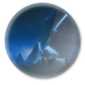 Значок с принтом Imagine Dragons в Белгороде,  металл | круглая форма, металлическая застежка в виде булавки | rock | имэджн драгонз | рок