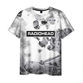 Мужская футболка 3D с принтом Radiohead 8 в Белгороде, 100% полиэфир | прямой крой, круглый вырез горловины, длина до линии бедер | radiohead | радиохэд | том йорк