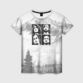Женская футболка 3D с принтом The Killers 7 в Белгороде, 100% полиэфир ( синтетическое хлопкоподобное полотно) | прямой крой, круглый вырез горловины, длина до линии бедер | the killers