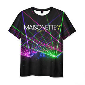 Мужская футболка 3D с принтом GTA - Night Club Maisonette 9 в Белгороде, 100% полиэфир | прямой крой, круглый вырез горловины, длина до линии бедер | gta | rockstar games | гта 4 | клуб