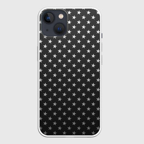 Чехол для iPhone 13 с принтом Black Milk Stars Black в Белгороде,  |  | black | black milk | club | party | pattern | star | stars | вечеринка | геометрия | дизайн | звезда | звездная | звёзды | клуб | мода | путешествие | текстура | узор | чёрная