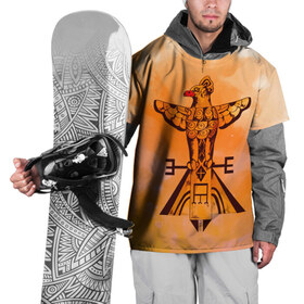Накидка на куртку 3D с принтом этника в Белгороде, 100% полиэстер |  | Тематика изображения на принте: геометрия | индейцы | ловец снов | орел | орнамент | перья | пирамида | птица | пустыня | символы | сокол | тотем | узоры | этно | ястреб