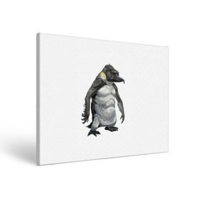 Холст прямоугольный с принтом Пингвинопитек в Белгороде, 100% ПВХ |  | лженаука | пингвин