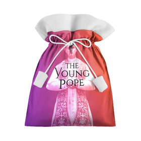 Подарочный 3D мешок с принтом The Young Pope в Белгороде, 100% полиэстер | Размер: 29*39 см | Тематика изображения на принте: young pope | джуд | лоу | молодой папа